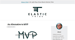 Desktop Screenshot of elastictribe.com