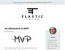 Tablet Screenshot of elastictribe.com